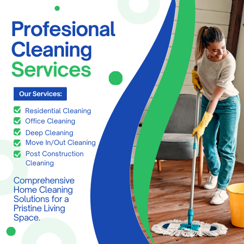 Cosette Pro Cleaning services in Dallas-Fort Worth offers professional mopping of floor