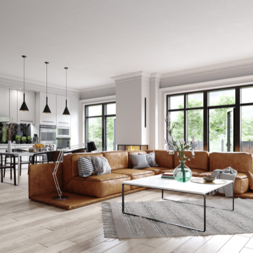 Spotless house cleaned by professional residential cleaning services in Dallas
